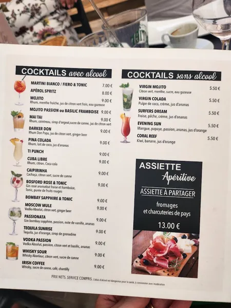menu 1 of Le Grillou Restaurant