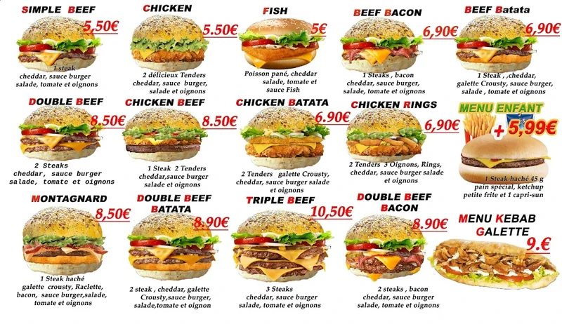 menu 0 of FourChef