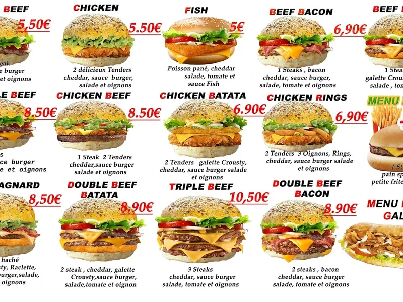 menu 0 of FourChef