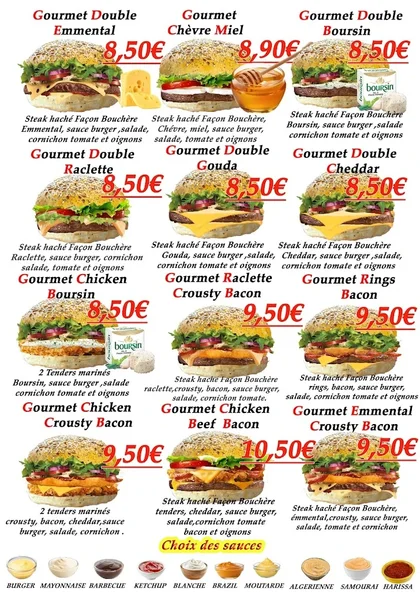 menu 1 of FourChef
