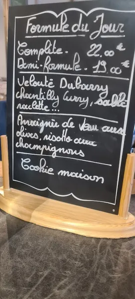 menu 2 of Ô Tablier