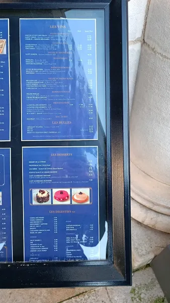 menu 1 of Le Grand Café du Théâtre