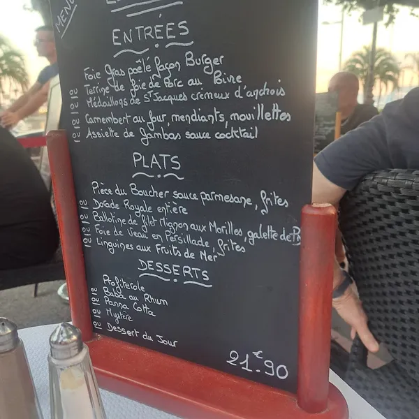 menu 0 of Le Napoli