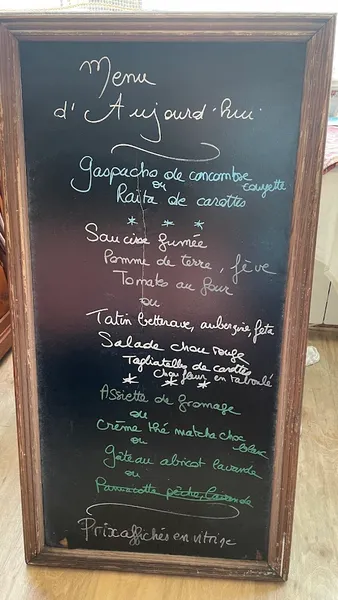 menu 0 of Ciboulette et compagnie