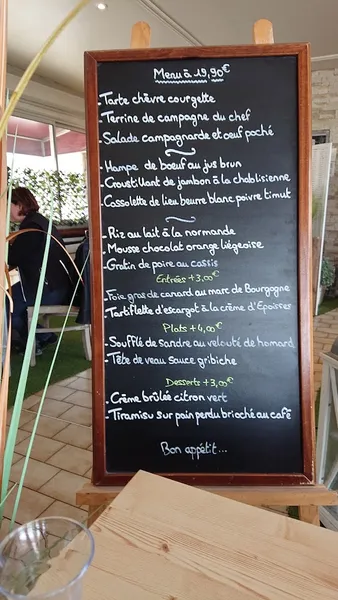 menu 1 of La Terrasse Gourmande