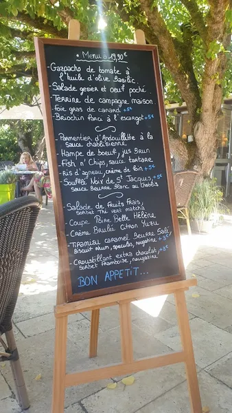 menu 2 of La Terrasse Gourmande