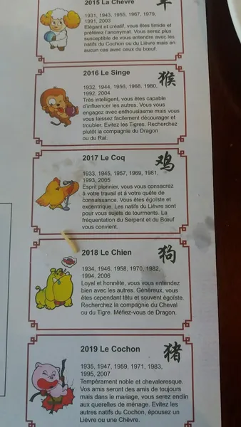 menu 2 of Wafu