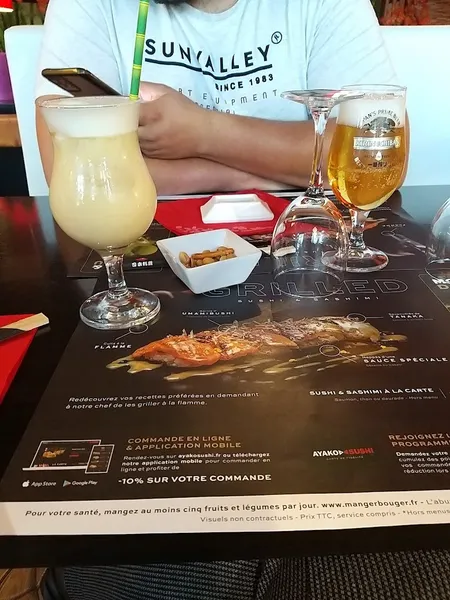 menu 0 of Ayako Sushi Auxerre