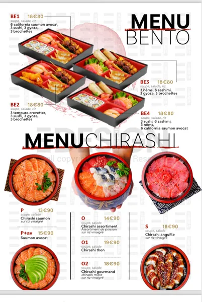 menu 2 of Sushi Kokyou