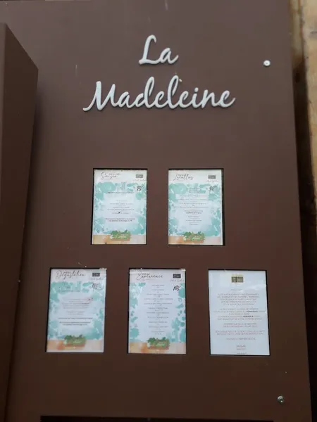 menu 1 of Restaurant La Madeleine