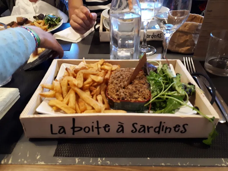 menu 2 of La Boite à Sardines