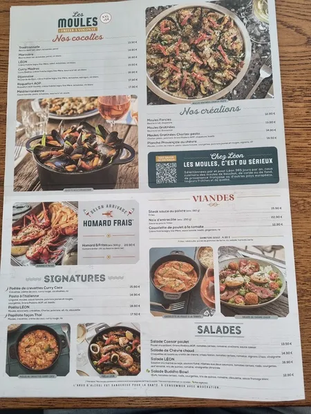 menu 0 of Léon - Macon
