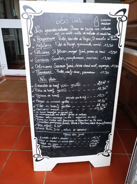 menu 0 of Les Gourmands Disent