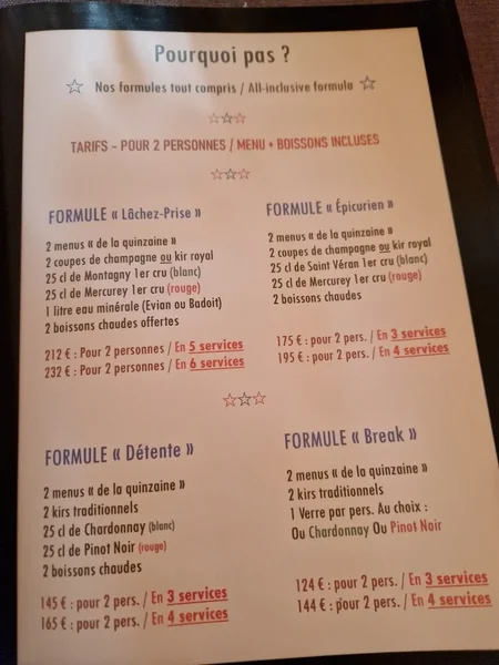 menu 1 of Pourquoi Pas?
