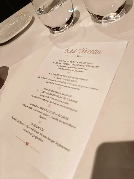 menu 0 of Restaurant l'Auberge de Bagatelle