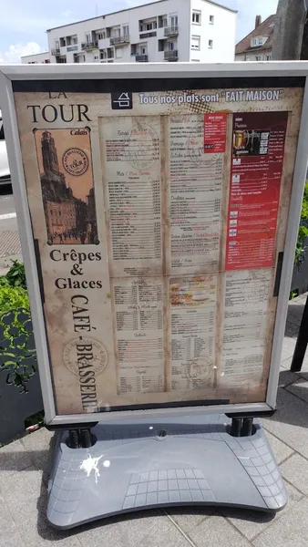 menu 0 of Café de la tour