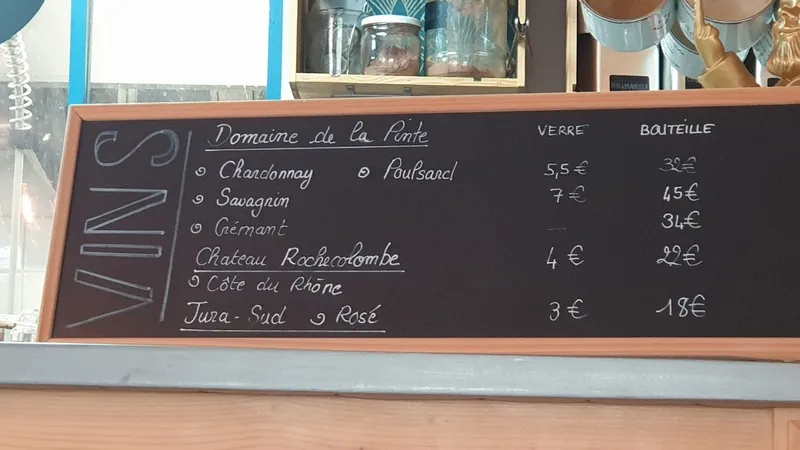 menu 2 of Chez Paupotte