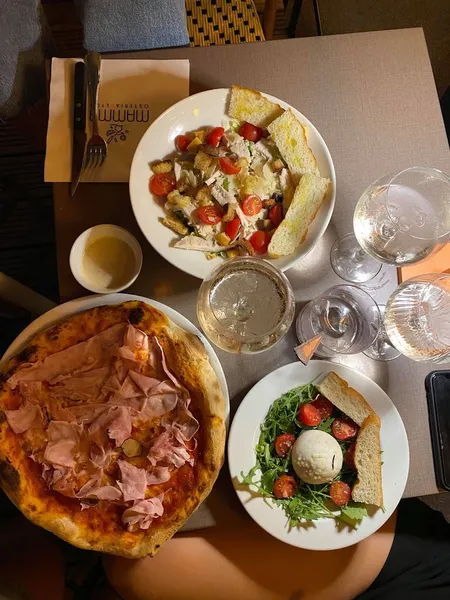 menu 2 of Mamma Osteria