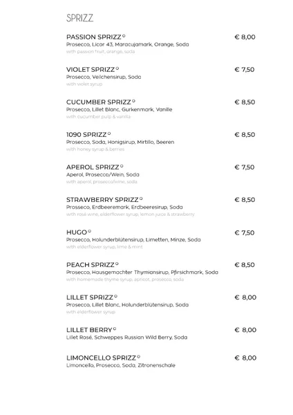 menu 1 of DAS1090