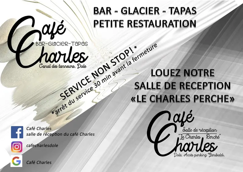 menu 0 of Café Charles