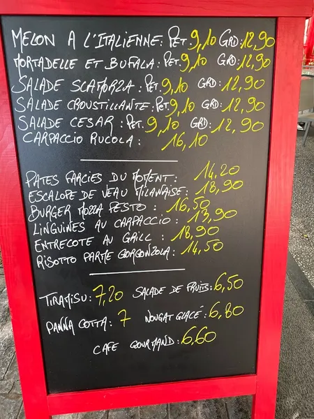 menu 2 of Pizza Paolo