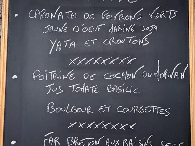 menu 1 of Soul Kitchen