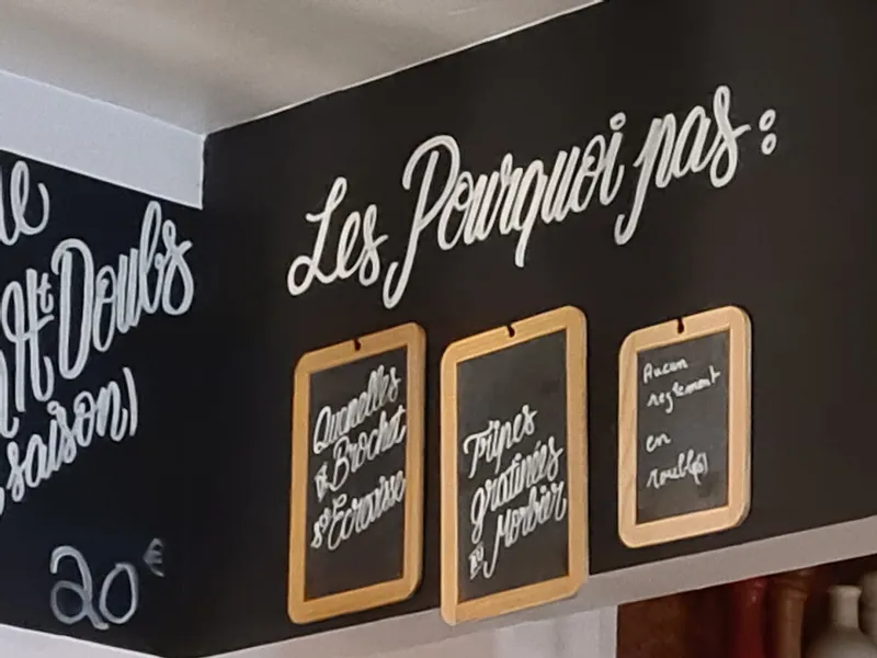 menu 1 of La Petite Adresse