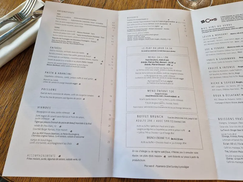 menu 0 of O Deck