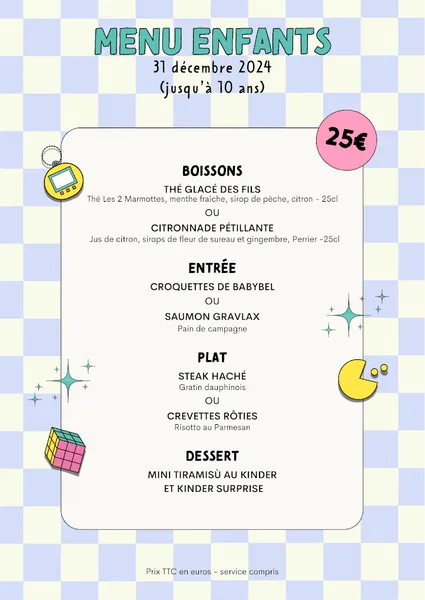 menu 1 of Les Fils À Maman Nantes Bouffay