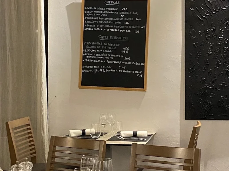 menu 0 of Le Capriccio-Restaurant italien