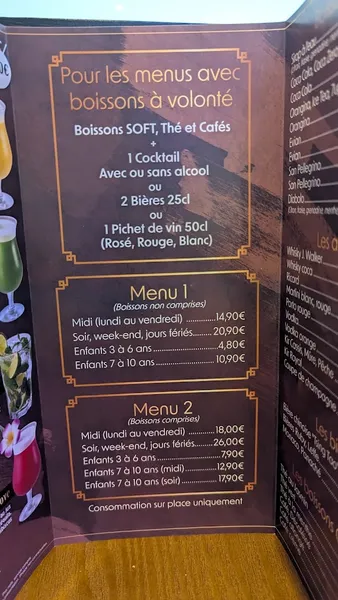 menu 1 of Wok 88