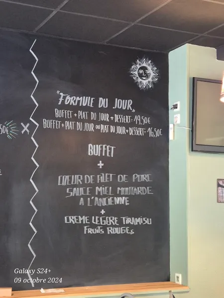 menu 1 of Restaurant l'Écluse