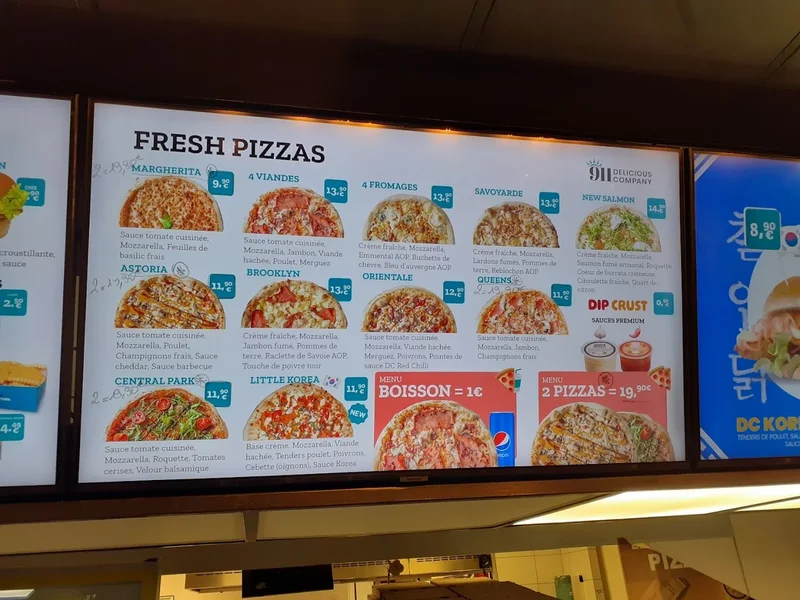 menu 2 of 911 Delicious Company