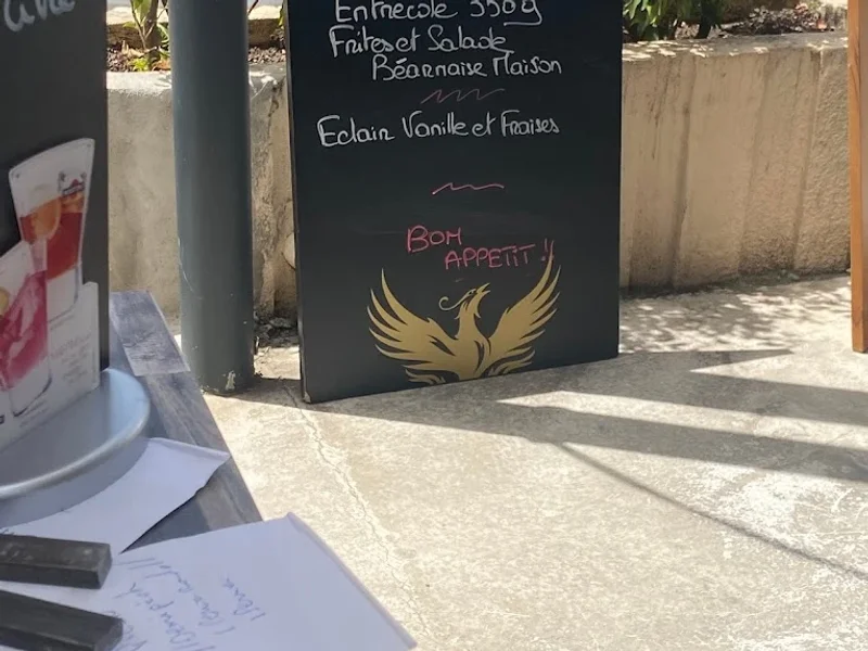 menu 1 of La baraque