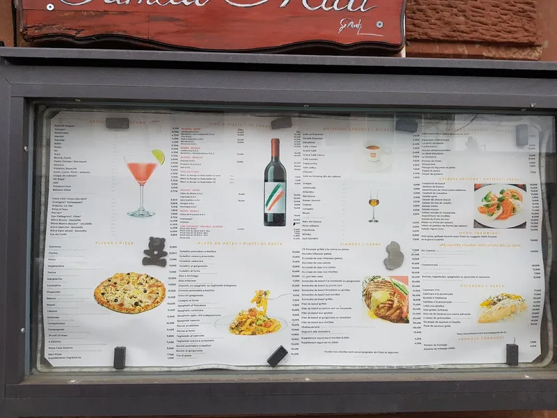 menu 0 of Restaurant Pizzeria Le Salerno