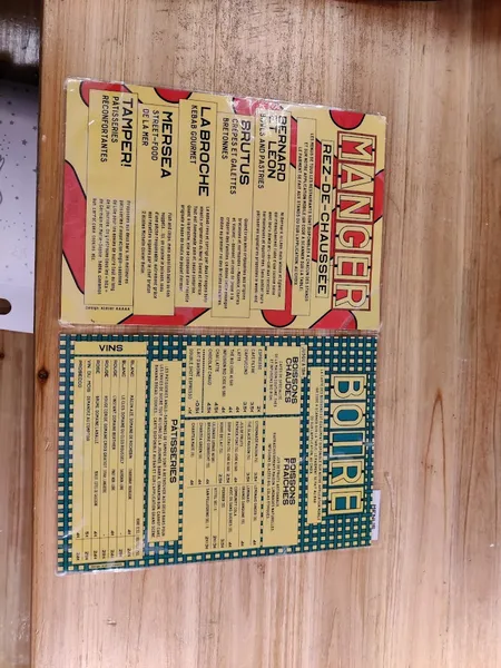 menu 2 of Grand Scène