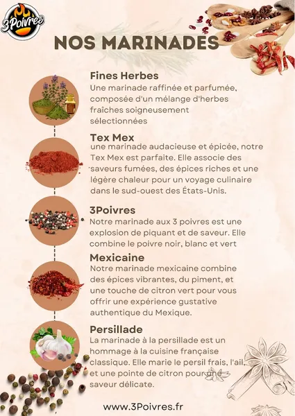 menu 0 of 3Poivres Villeurbanne