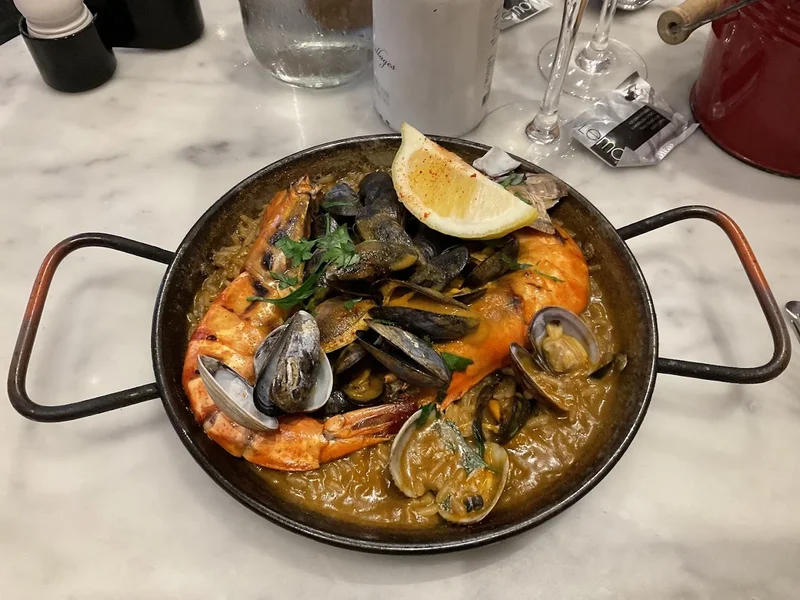 menu 1 of Chistera & Coquillages