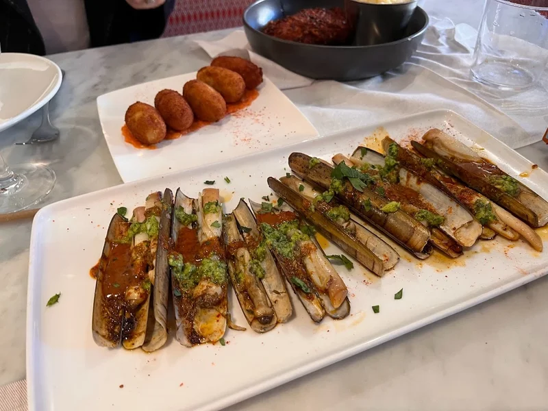 menu 2 of Chistera & Coquillages