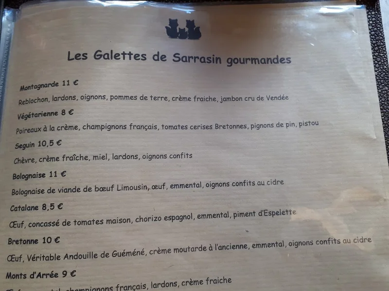 menu 0 of LE RENARD ET LA GALETTE