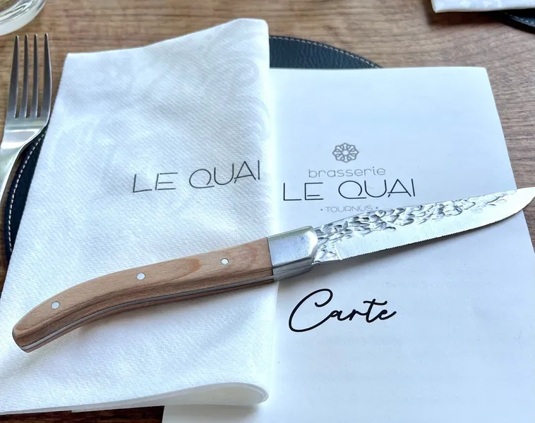 menu 2 of Brasserie Le Quai