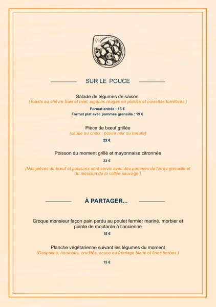 menu 0 of L'Hibiscus