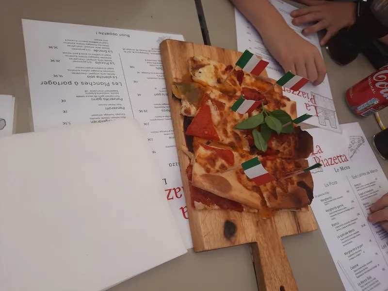 menu 2 of La Piazzetta
