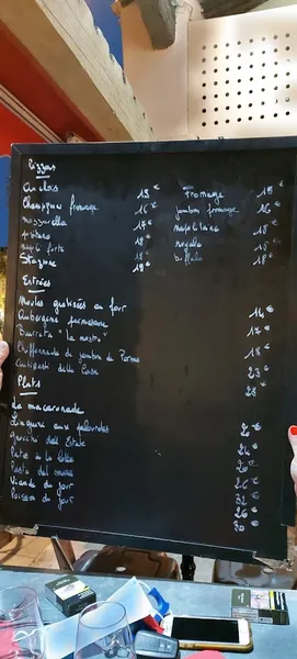 menu 0 of La Stazione