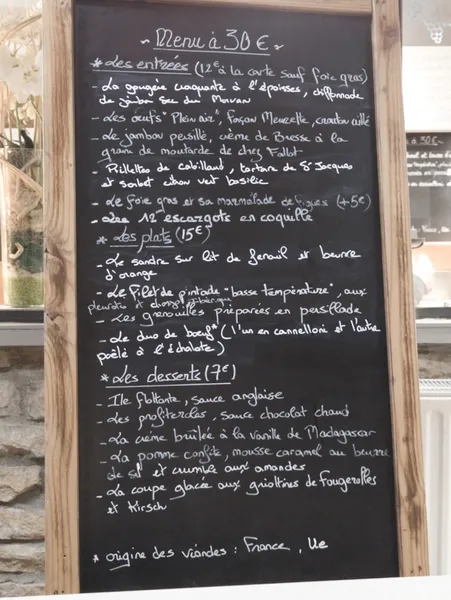 menu 2 of Restaurant L’Escale