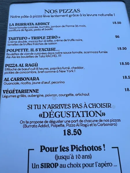 menu 0 of Don Papé