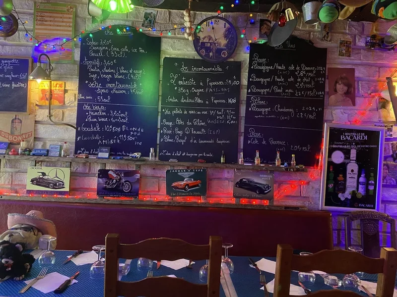 menu 1 of La Guinguette