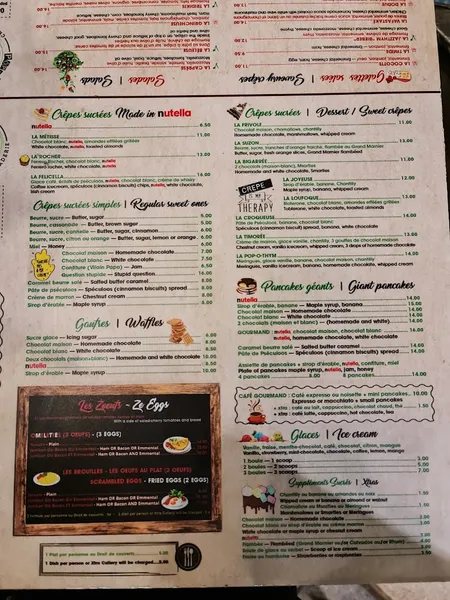 menu 0 of Pôp-ô-thym