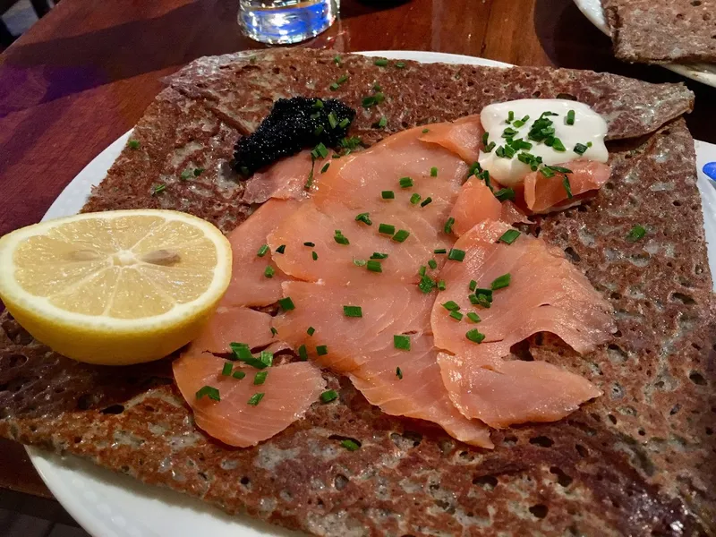 menu 1 of La Crêperie