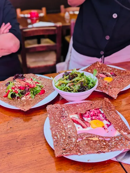 menu 2 of La Crêperie